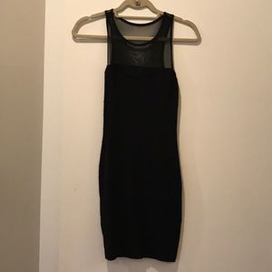 Black bodycon dress by Guess